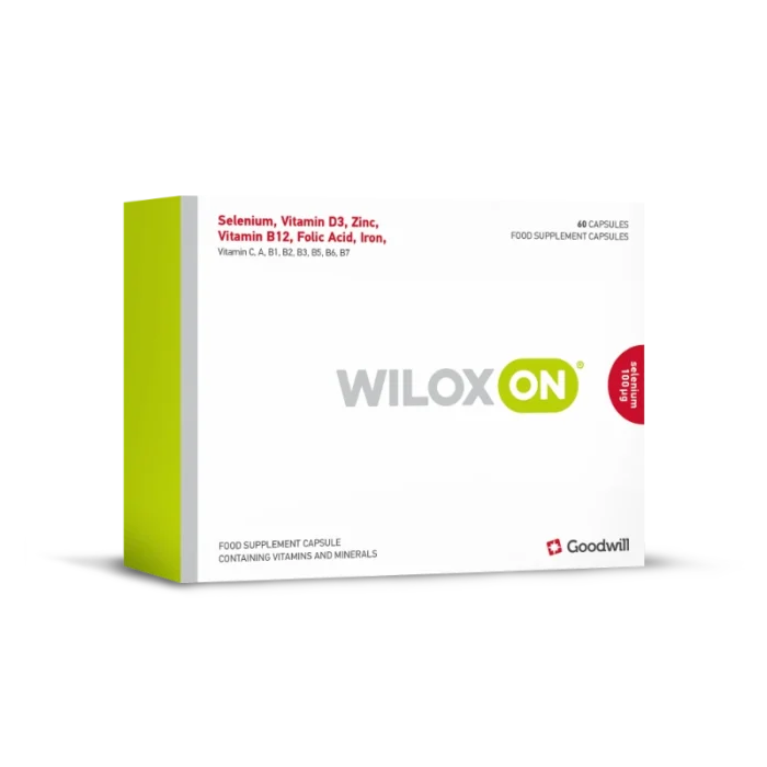 WILOXON® capsules 60x - Iodine-free food supplement to support thyroid and immune system health